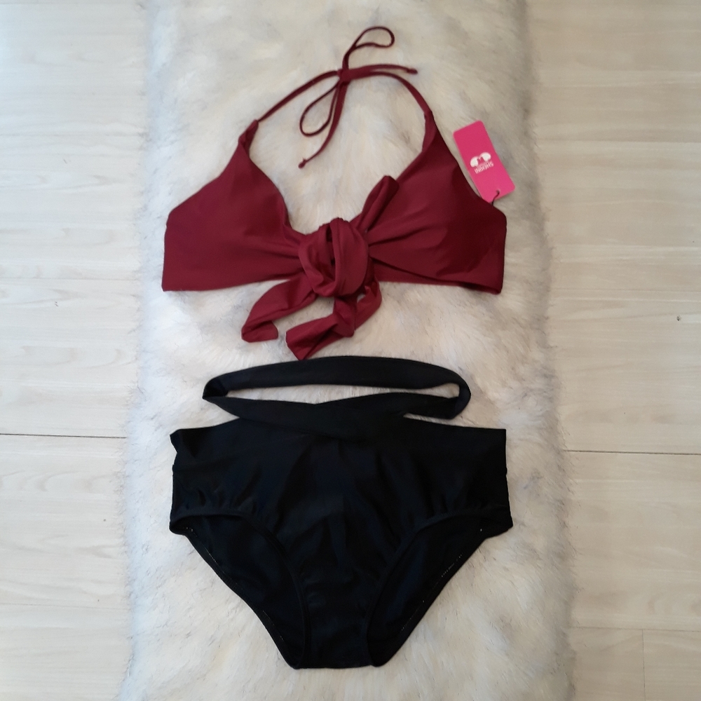 NWT 2 piece bathing suit sz large